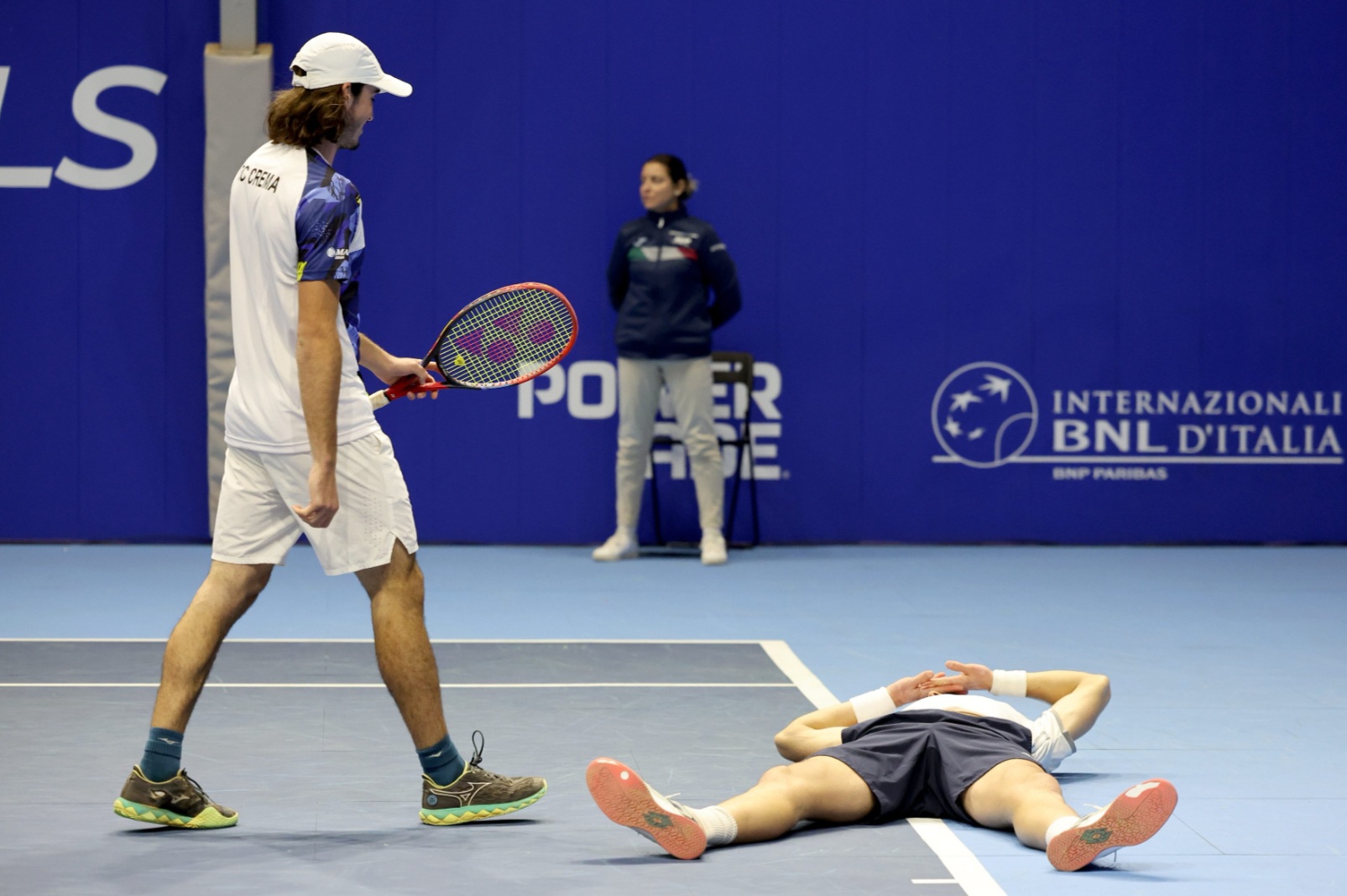 Il momento della vittoria