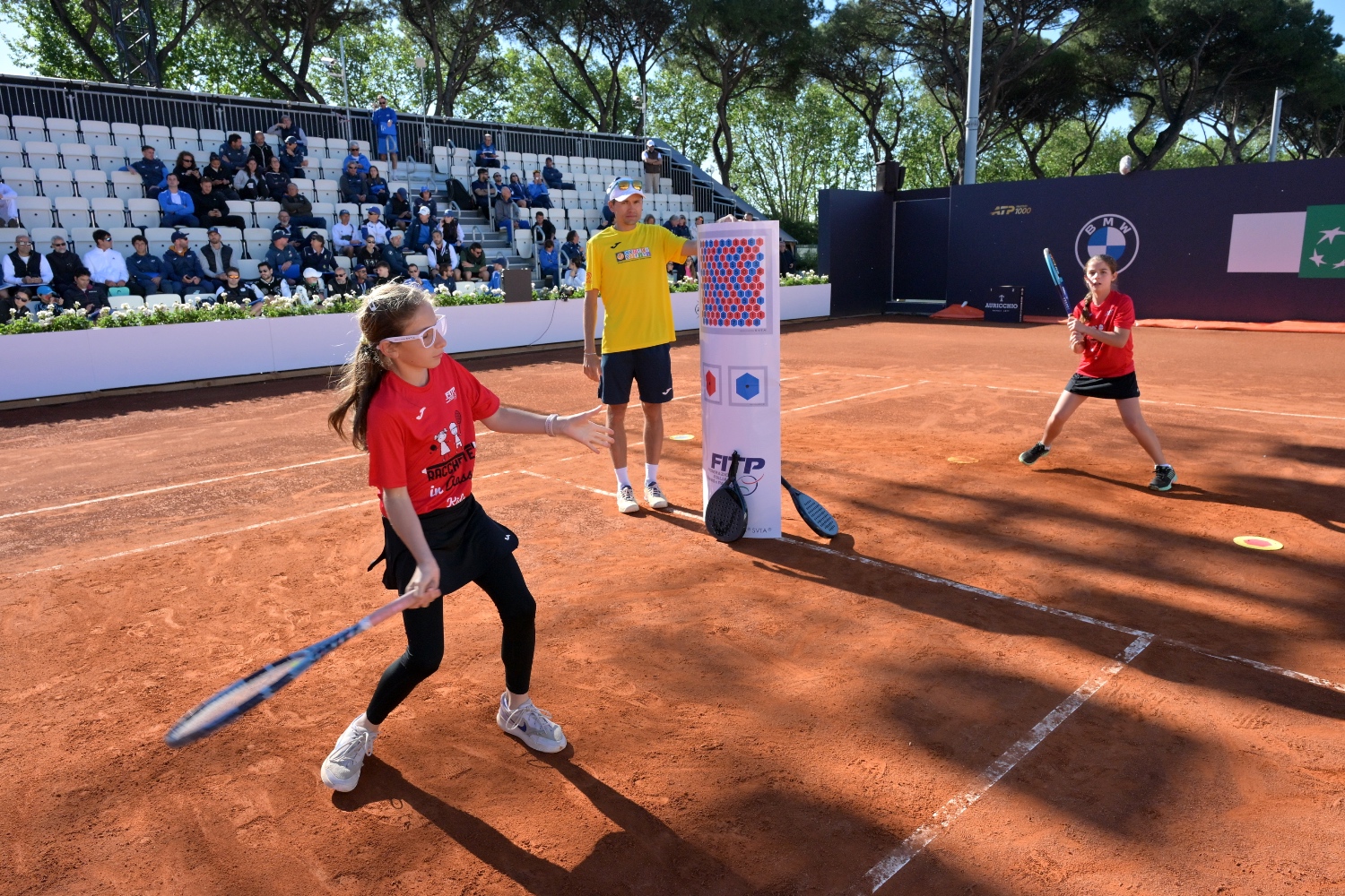 Corso di aggiornamento per tecnici nazionali, maestri nazionali e istruttori di 1° e 2° grado di tennis del Lazio organizzato dall’ISF (Foto Fitp)