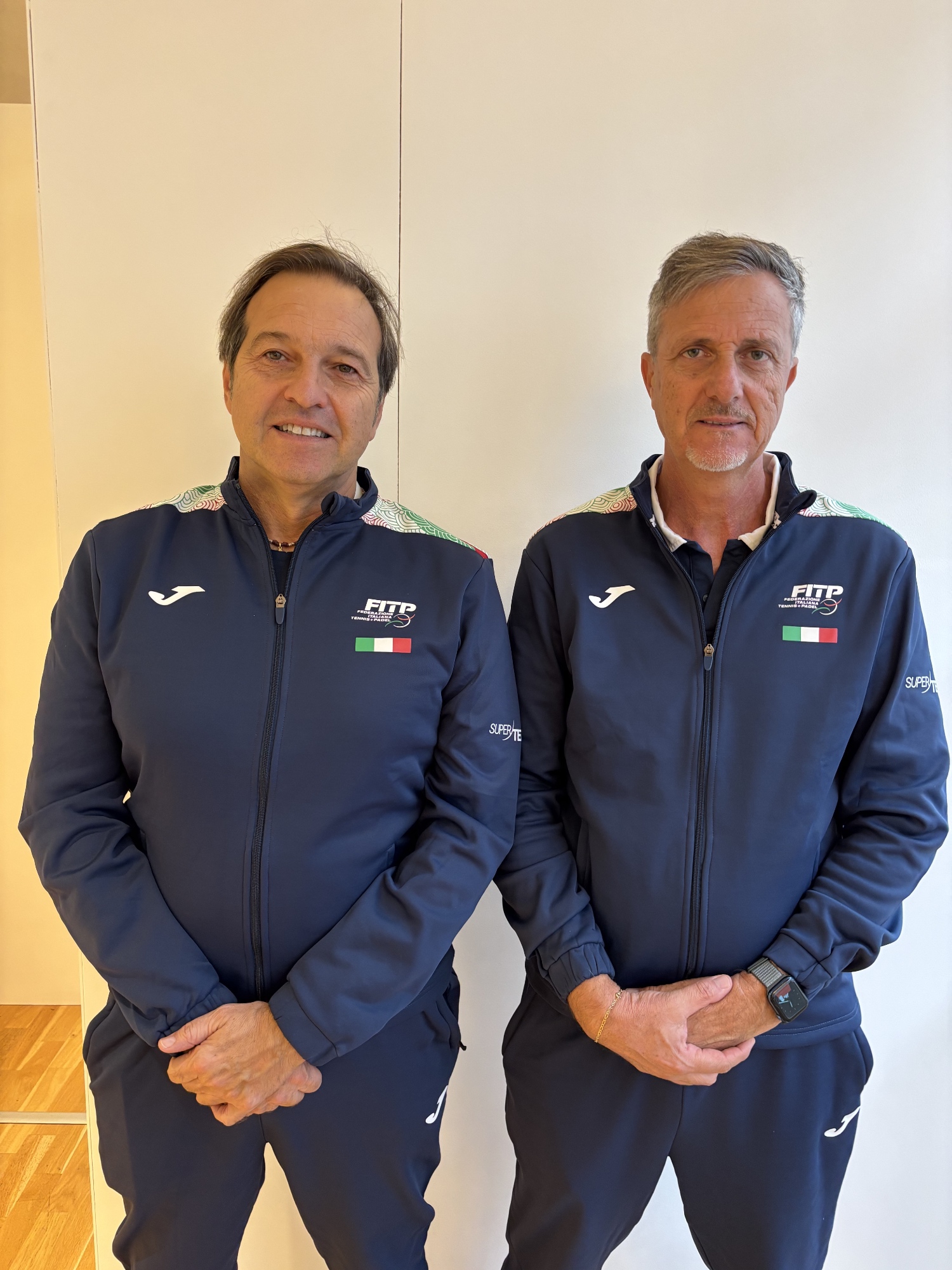 Luca Sbrascini (a sinistra) e Germano Di Mauro