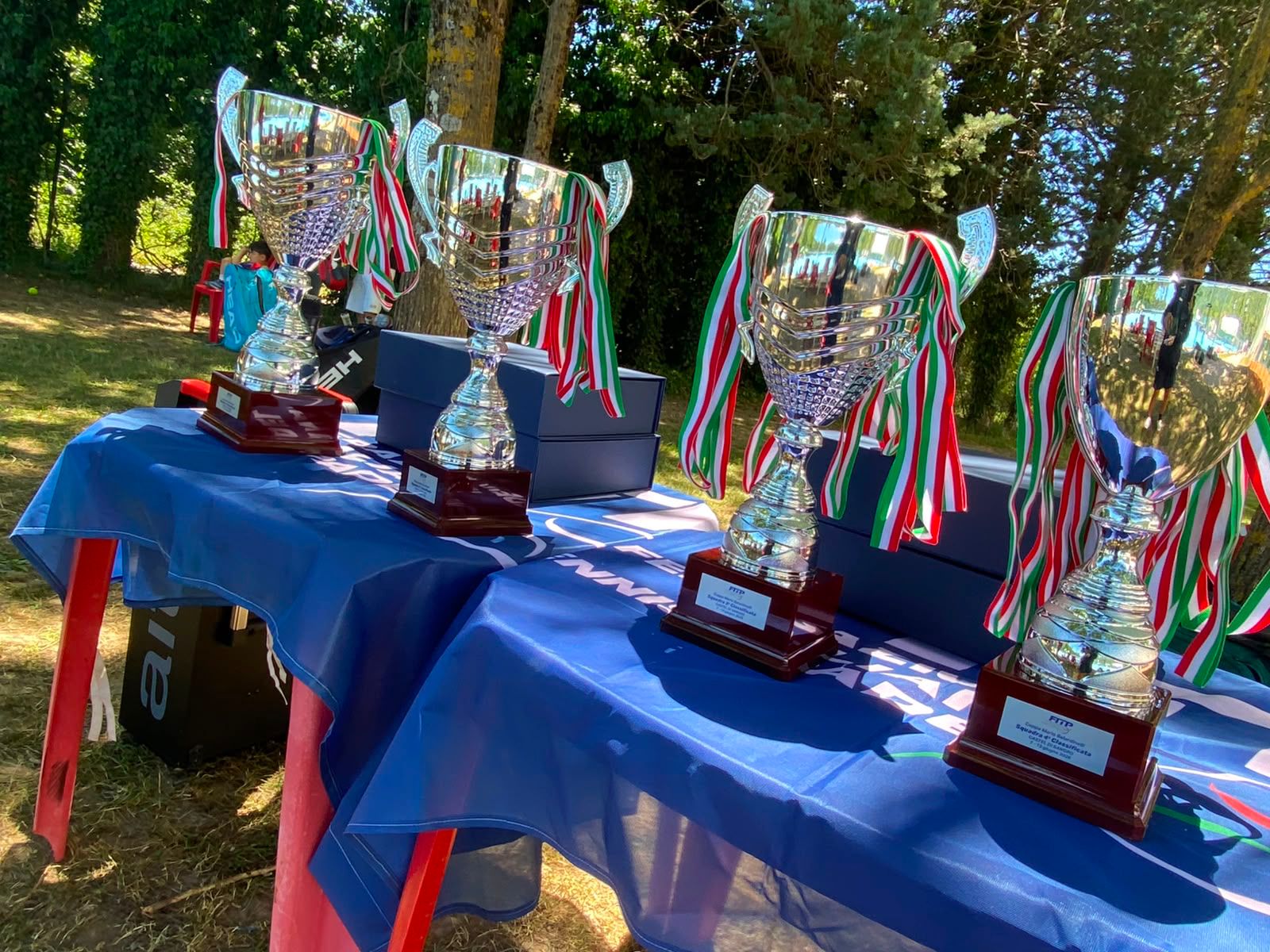 I trofei della 27ª edizione della Coppa Mario Belardinelli