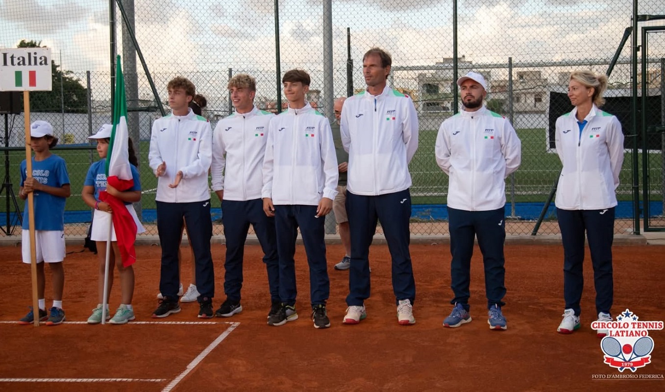 La Nazione azzurra Under 16 maschile di Summer Cup