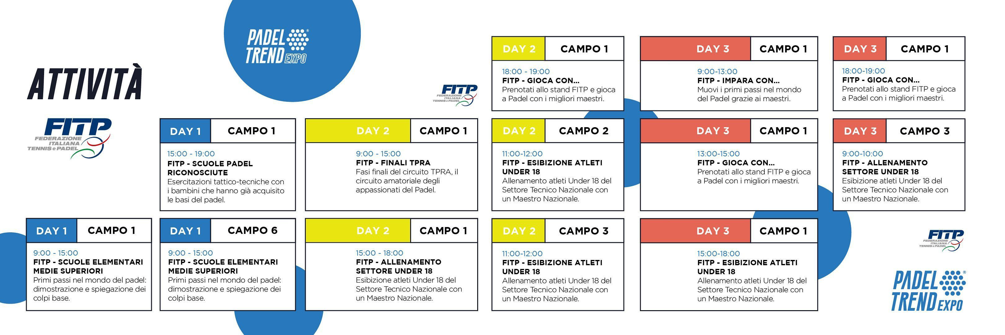 Fitp Si avvicina Padel Trend Expo: tutte le attività targate FITP