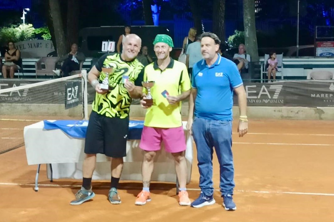 La premiazione di Bernardini e Richelmi