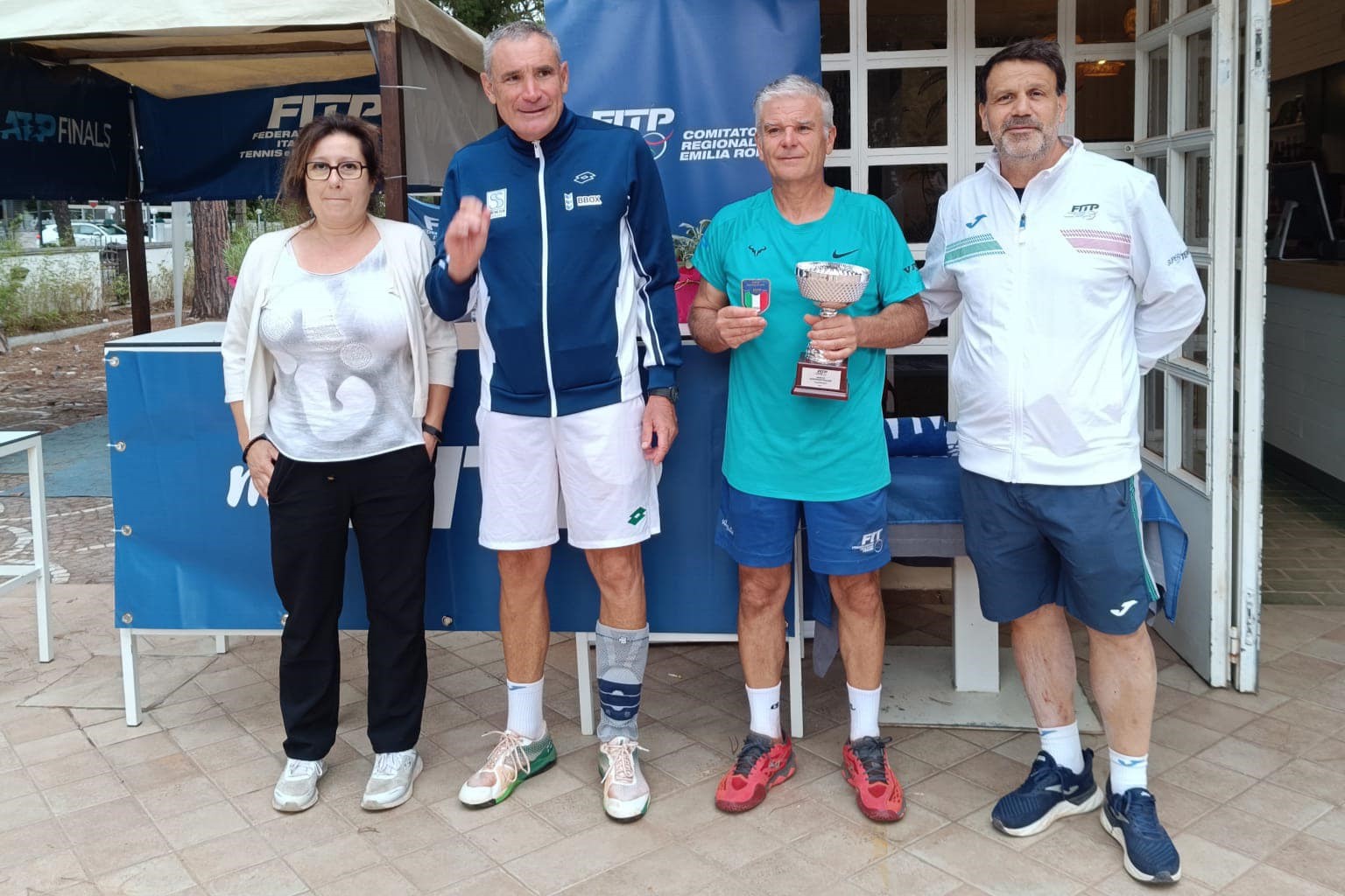 La premiazione di Castagna
