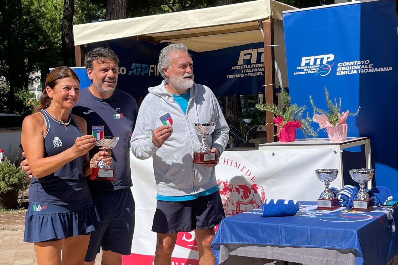 La premiazione di Taiti