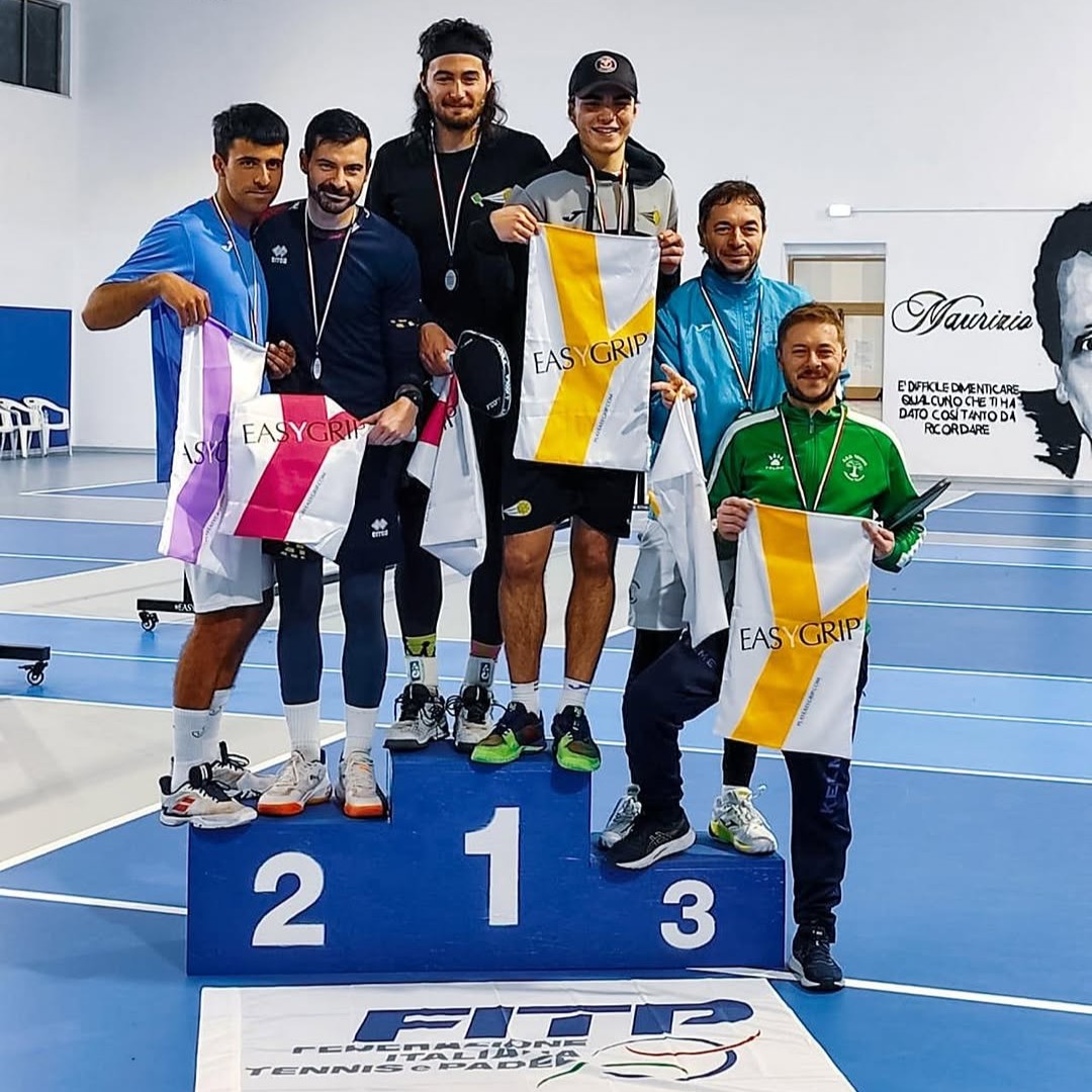 La premiazione del doppio maschile