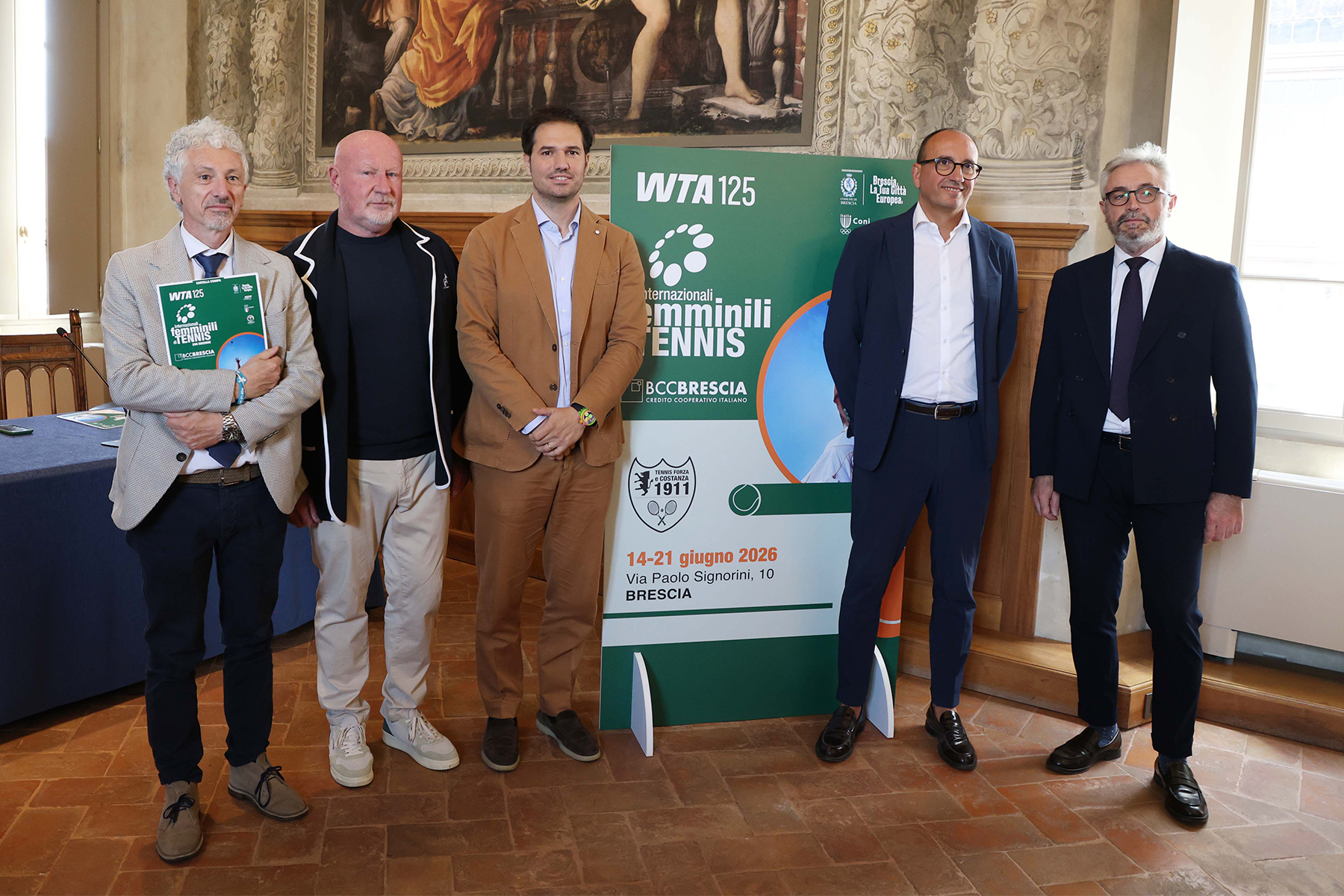 Brescia, ecco il Wta 125: “Innovare nella continuità”