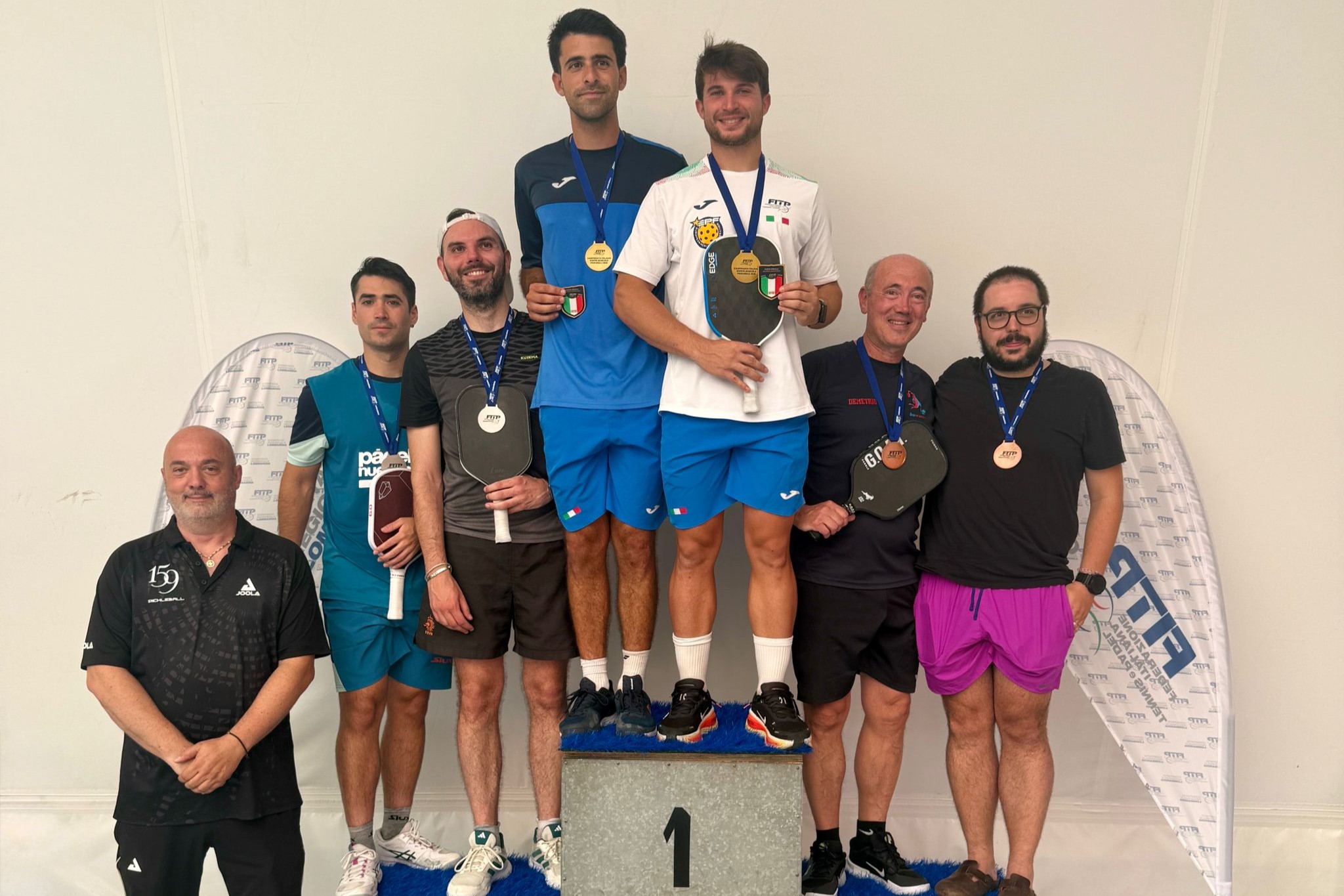 Campionati italiani di pickleball: a Cassano Magnago eletti i campioni 2026