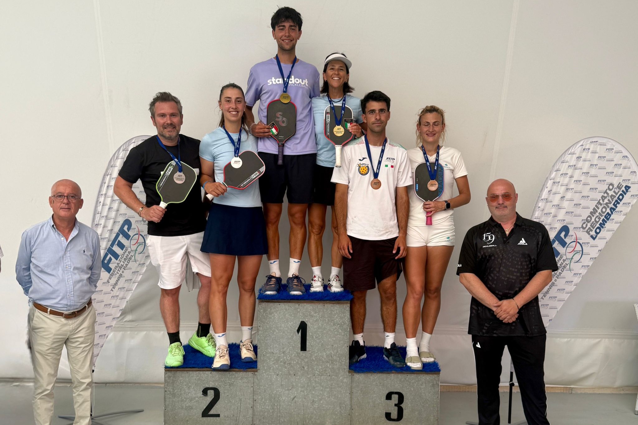 Campionati italiani di pickleball: a Cassano Magnago eletti i campioni 2026