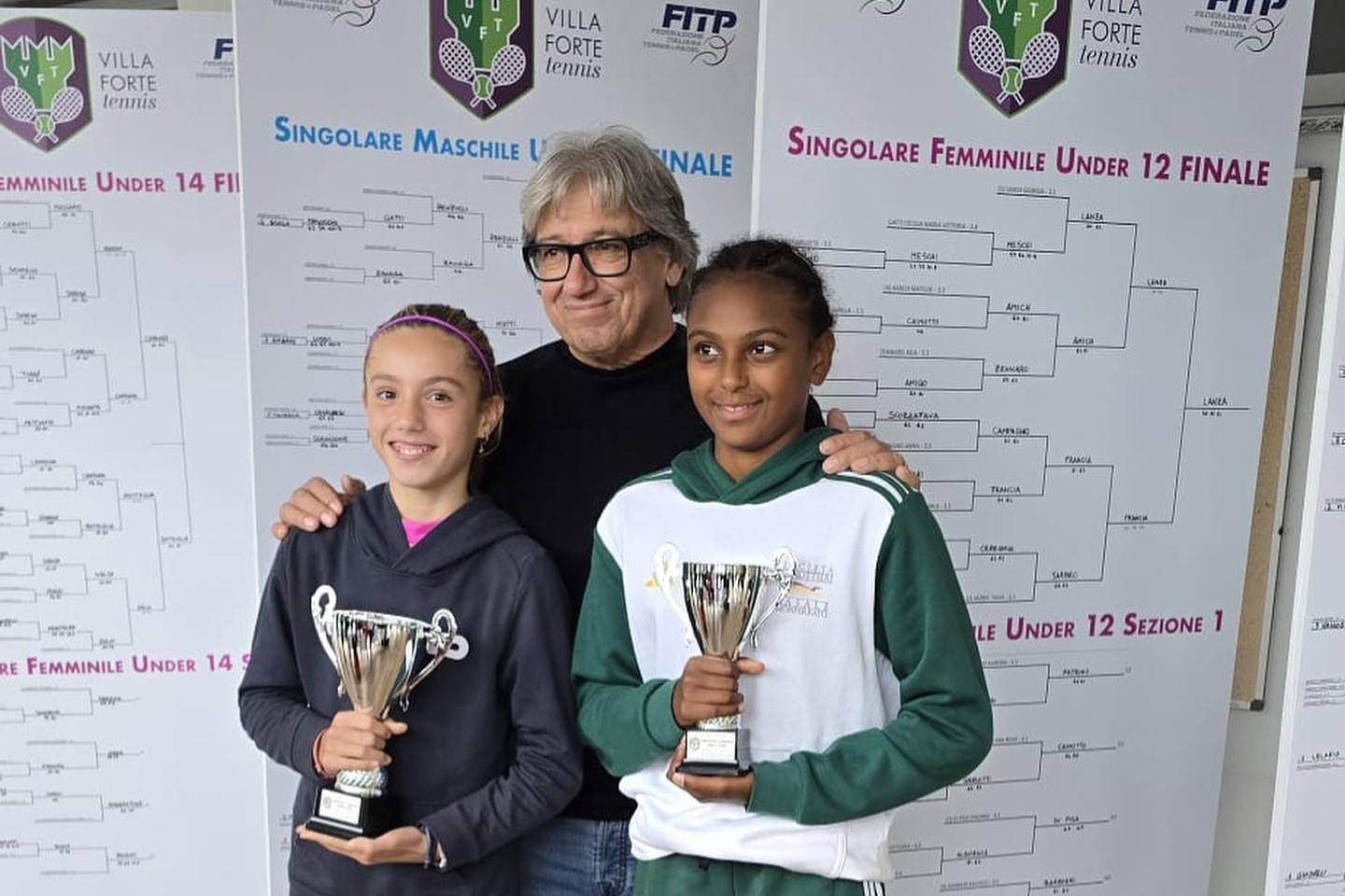 La premiazione Under 10 femminile
