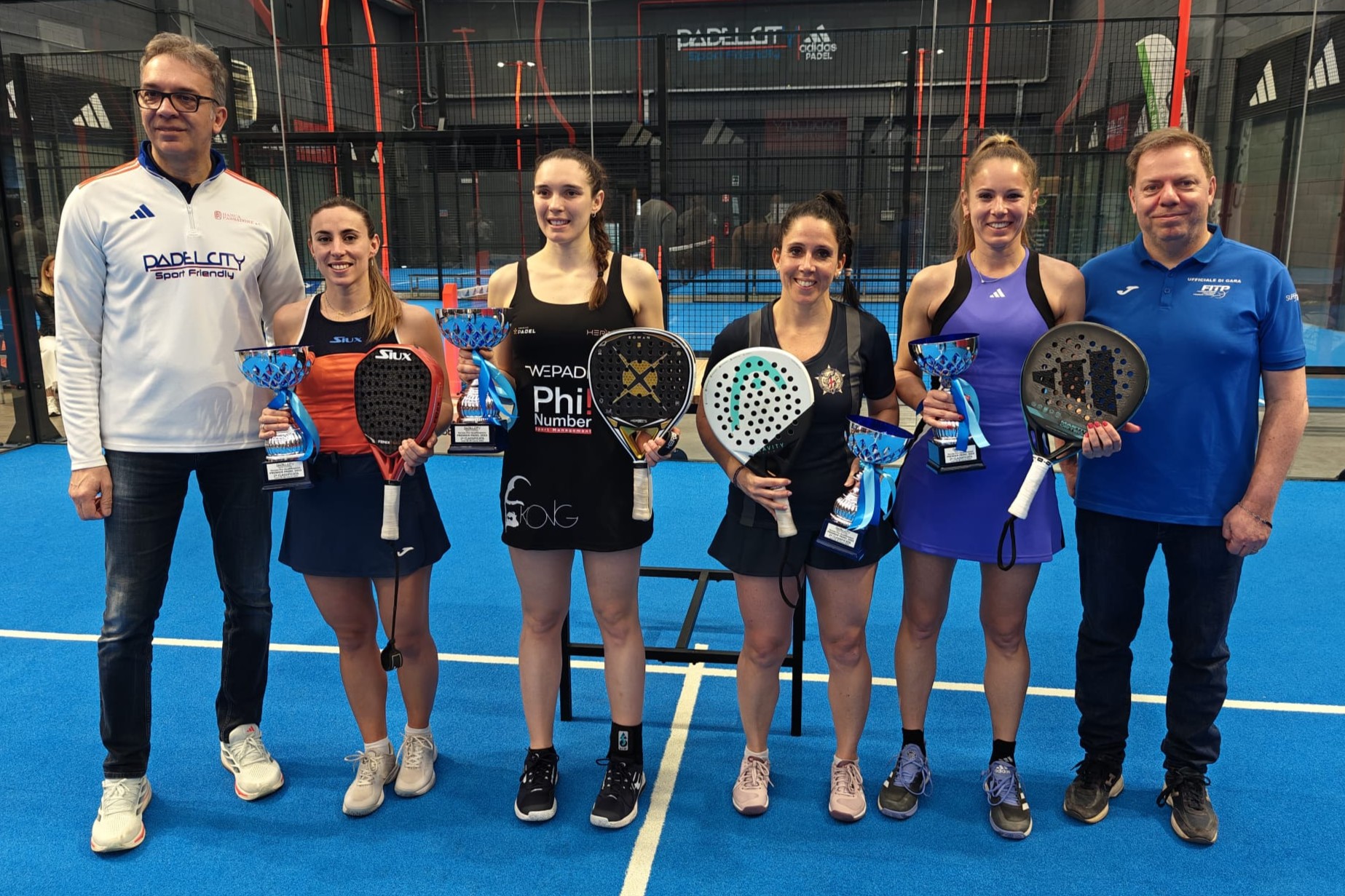 La premiazione femminile