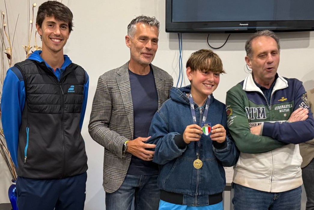 La premiazione di Fanfani