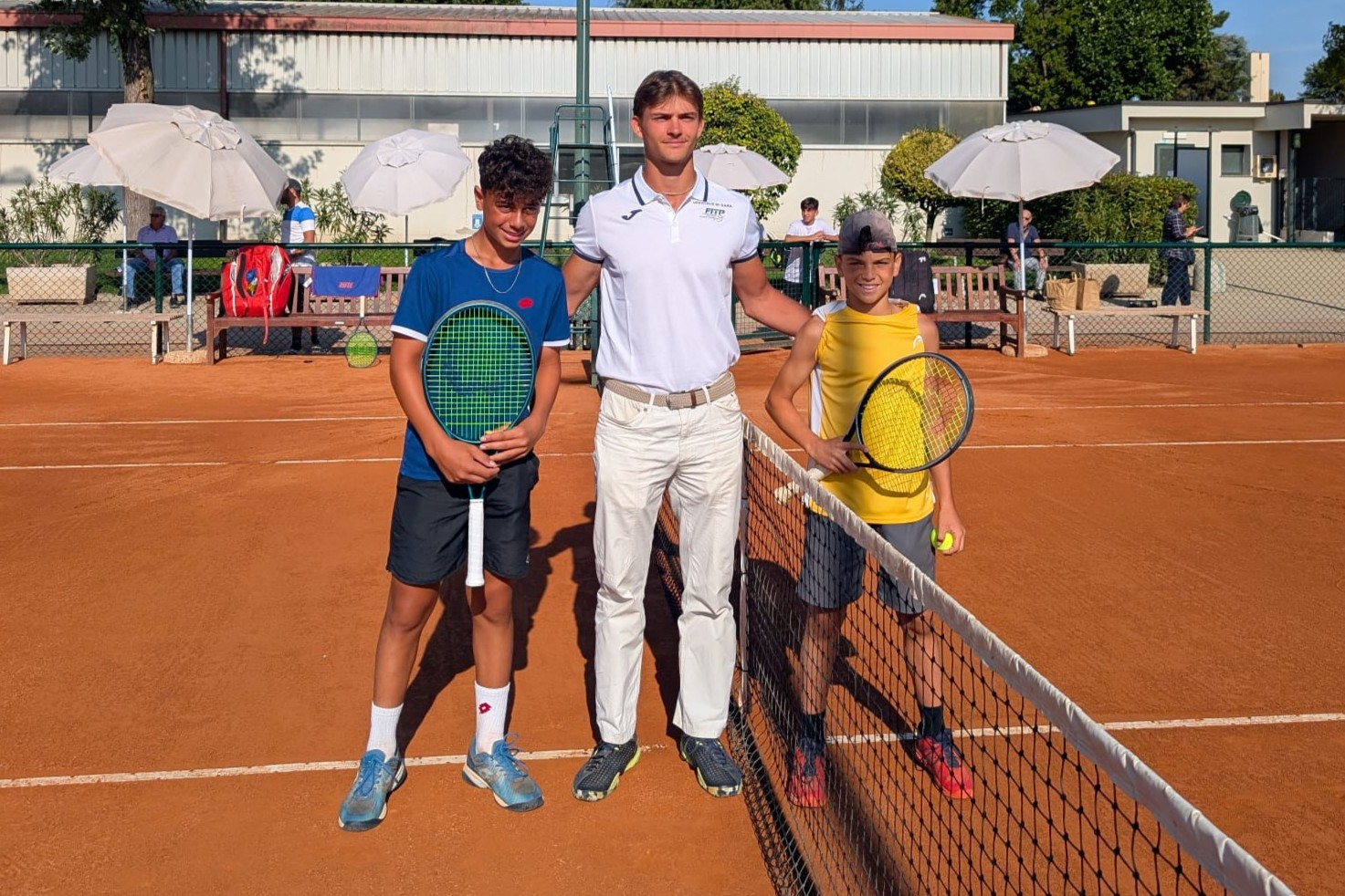 I finalisti del singolare maschile