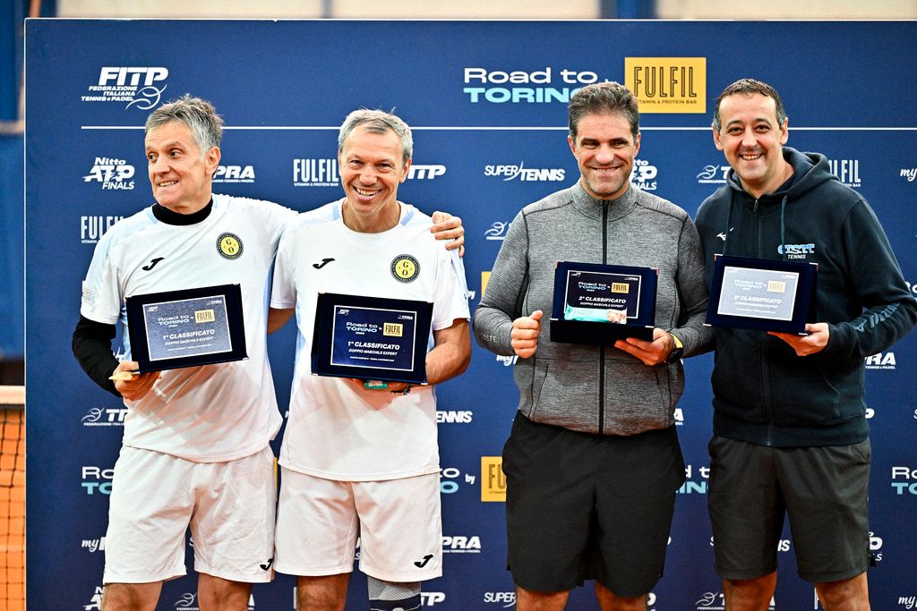 La premiazione di Curatelli e Ronzino (a destra)