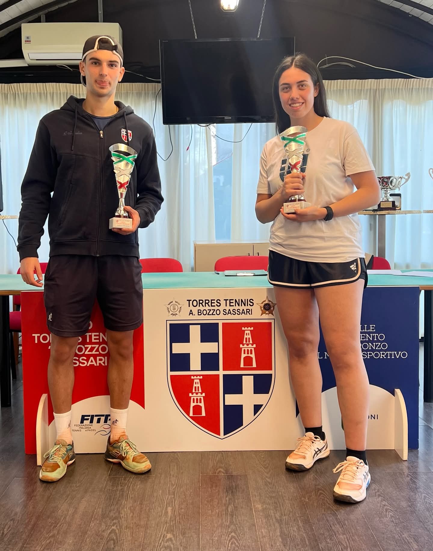 Matteo Mura e Carolina Cicu