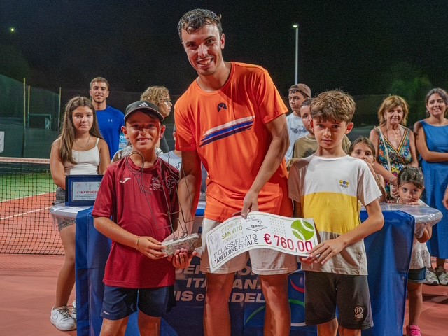Marco Dessì, vincitore Open San Vito