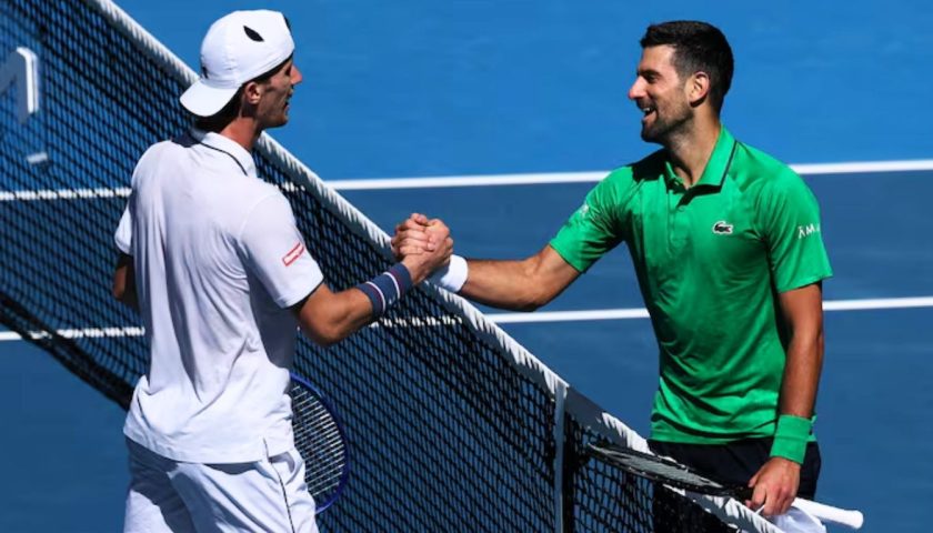 Pisa premia Francesco Maestrelli per l'Australian Open