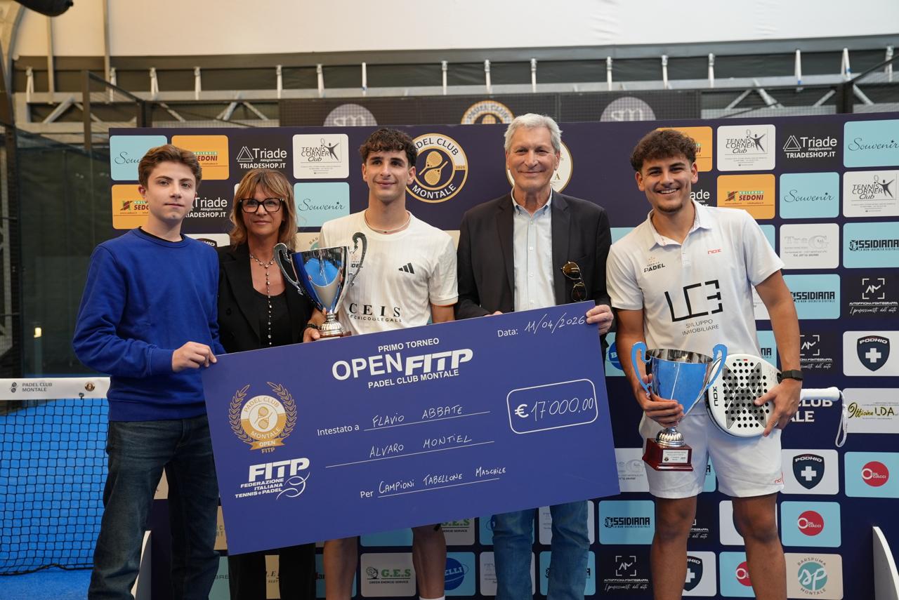 Al Padel Club Montale vincono Abbate-Montiel e Campigotto-Casali