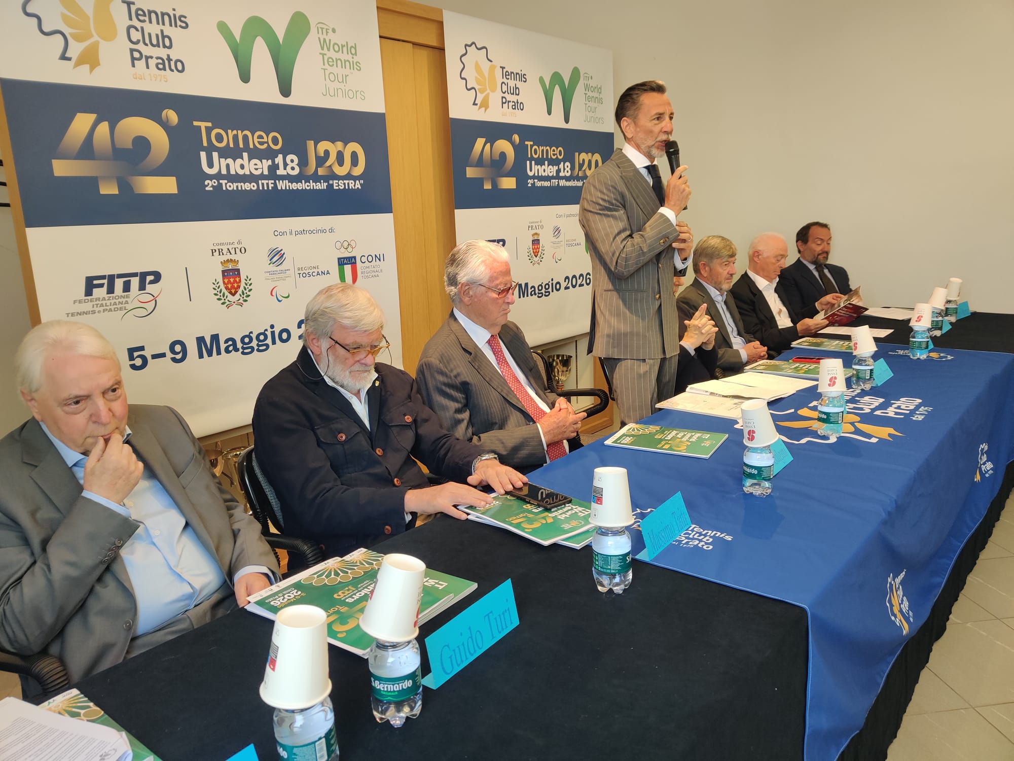 Presentato il 42° Itf Junior Under 18 Città di Prato