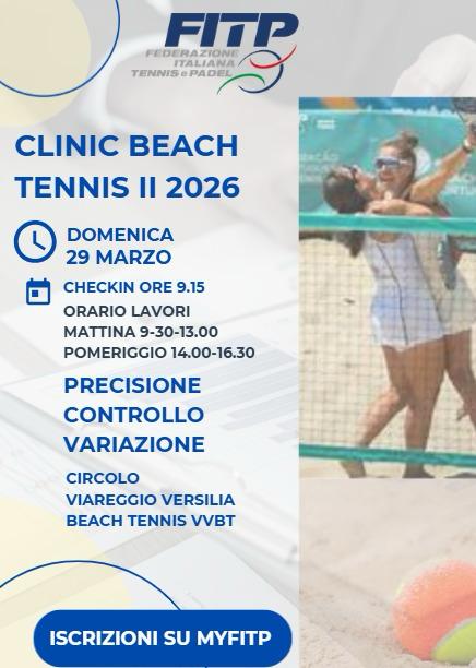 Clinic Beach Tennis 2026