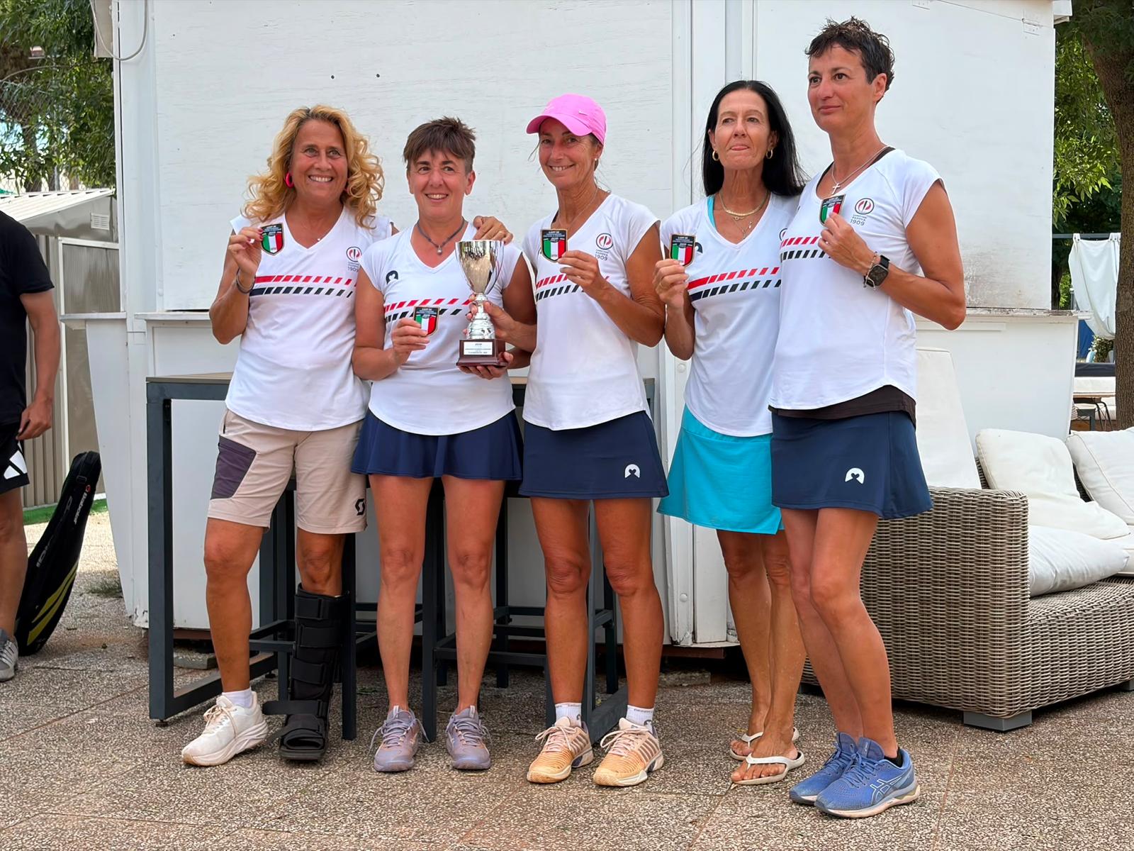 Lady 55, Canottieri Padova sul tetto dell’Italia