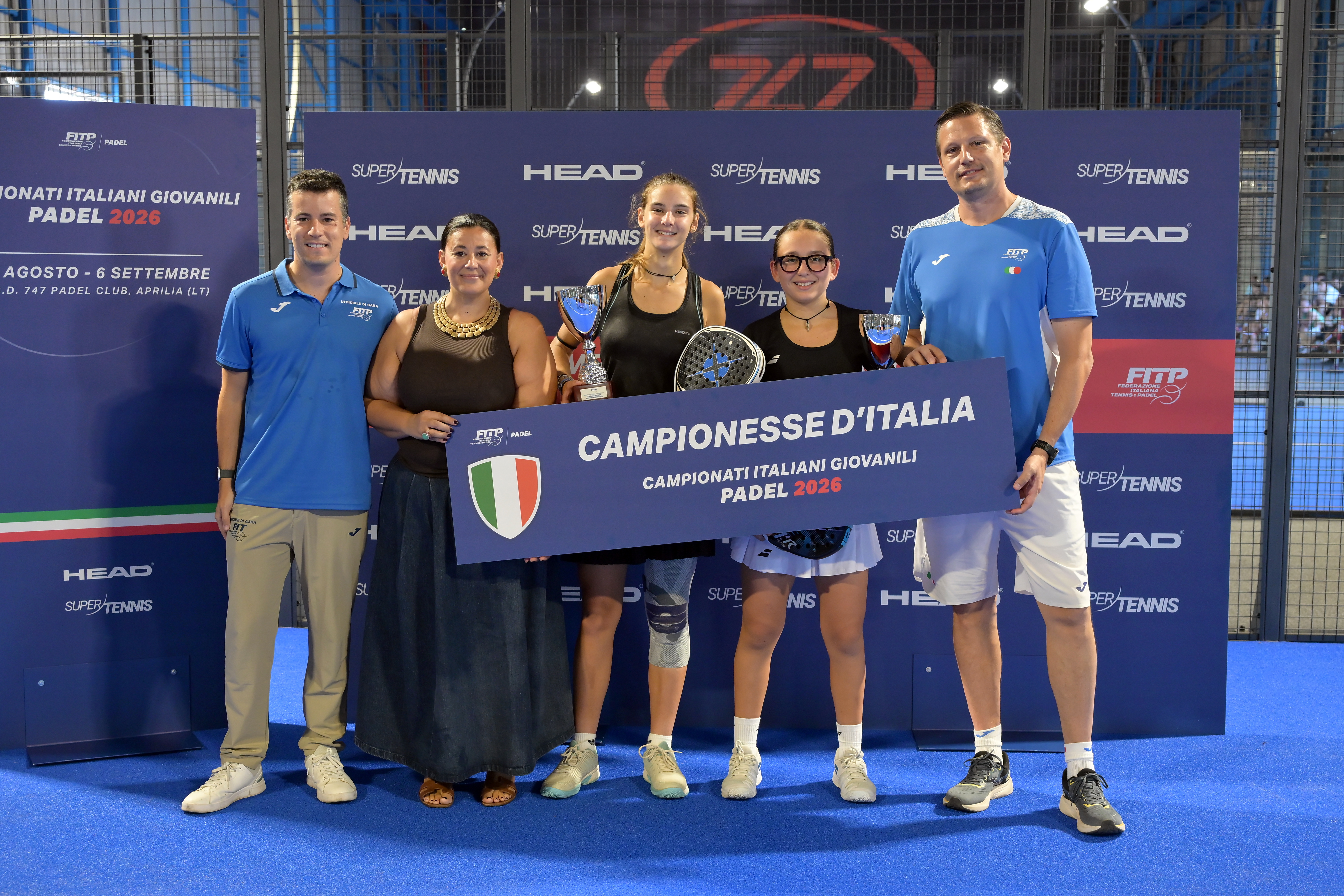 Vittoria Conti (sinistra) e Matilde Scarcella (foto FITP)