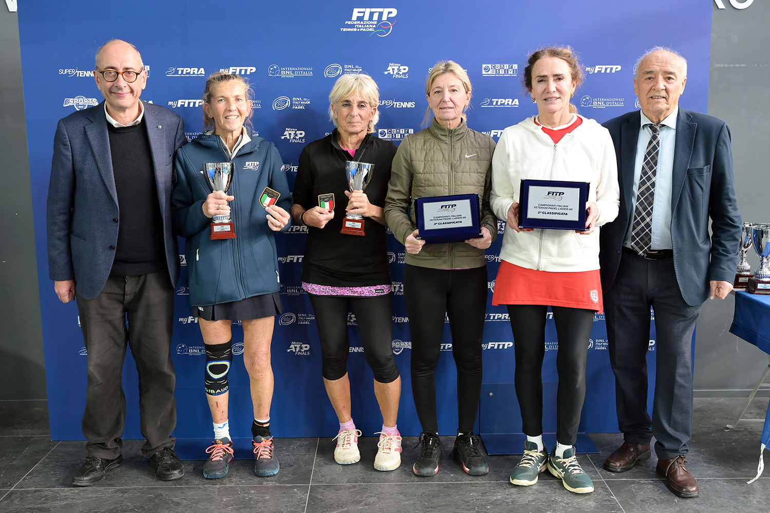 Over 60 femminile (foto FITP)