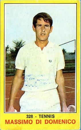 La figurina di Massimo Di Domenico nella raccolta Campioni dello Sport 1970/71 della Panini