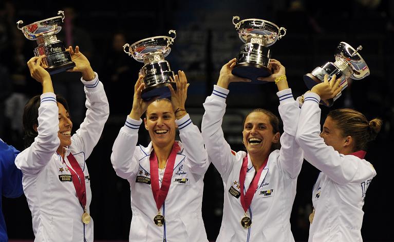 La vittoria azzurra in Fed Cup a San Diego nel 2009
