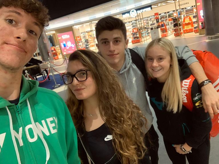 La spedizione Junior in partenza per Melbourne