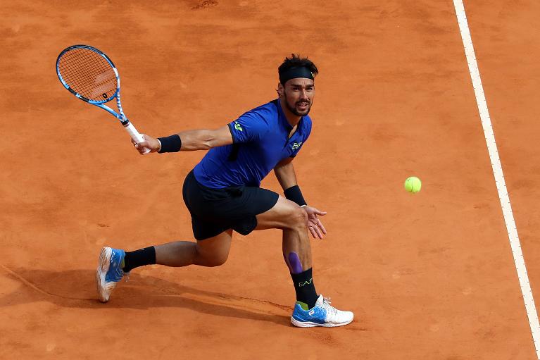 Un rovescio di Fognini