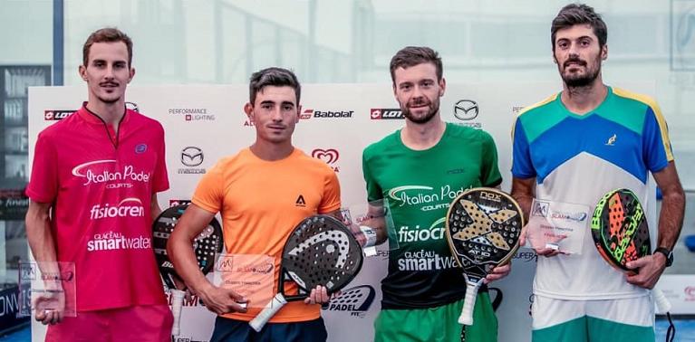 FINALISTI MONVISO:  DA SX CATTANEO E ROSETA BARRIGA, CREMONA E DI LORENZO