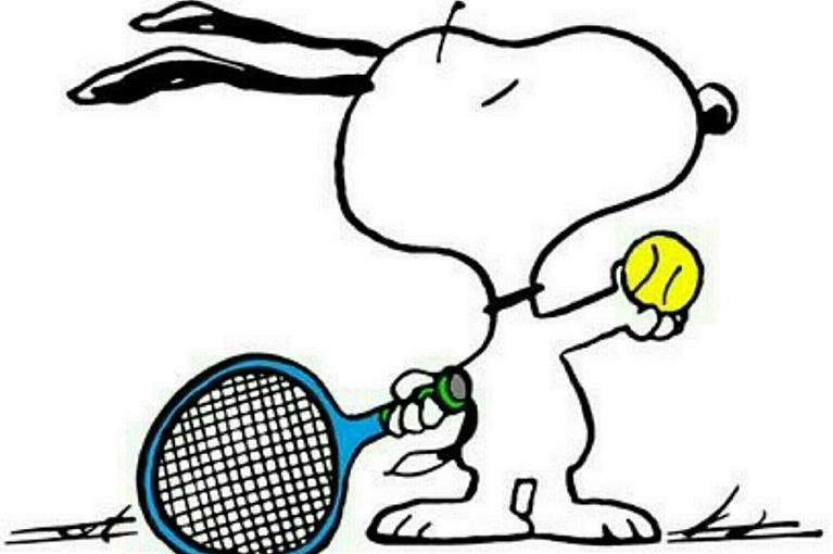 Snoopy tennista