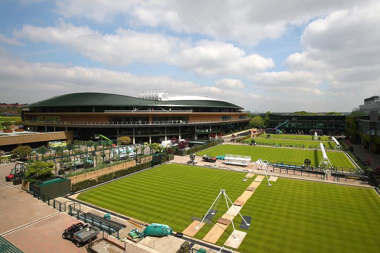 Veduta dell'All England Club