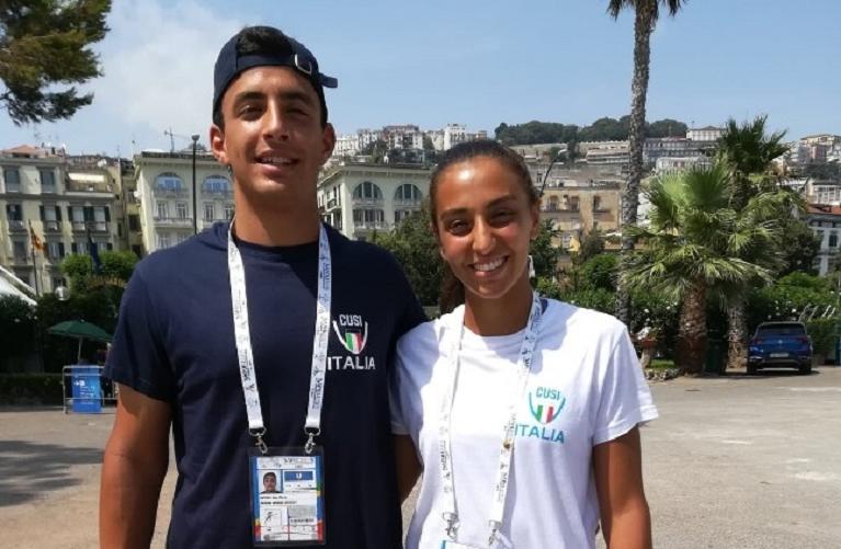 Gian Marco Ortenzi e Natasha Piludu