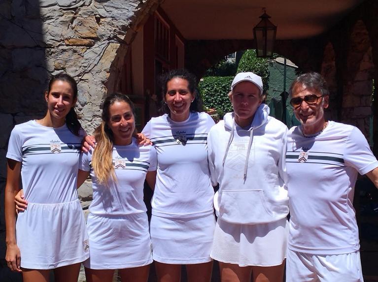La squadra del Tennis Club Parioli protagonista in Serie A1
