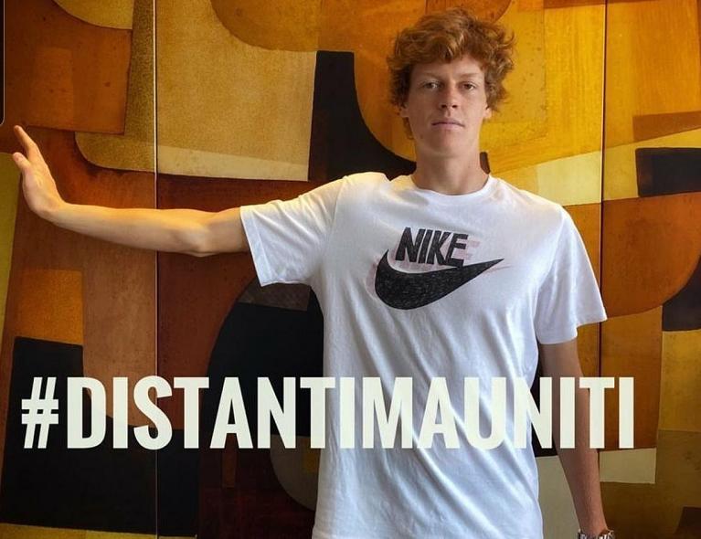 Jannik Sinner #distantimauniti