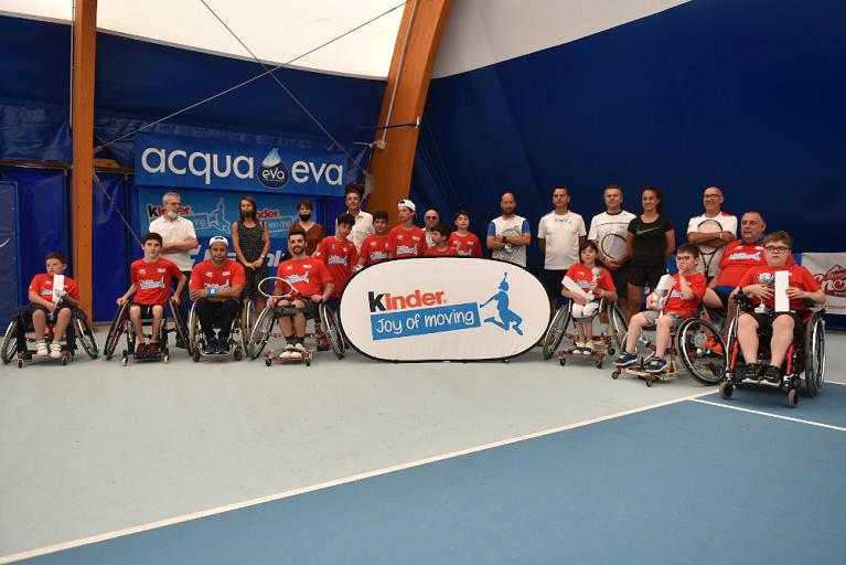 La tappa dello Junior Wheelchair Tennis Trophy FIT Kinder Joy of Moving ospitata sabato 4 luglio dal Circolo Tennis Massa Lombarda