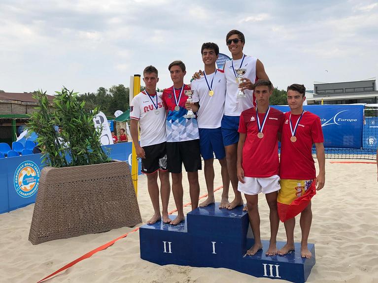 Europei Under beach tennis 2019 Bulgaria, premiazione