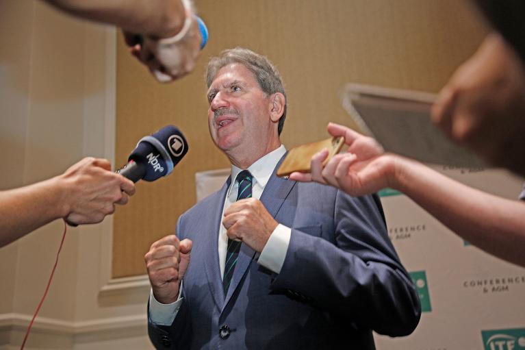 Dave Haggerty, presidente della Federazione Internazionale Tennis