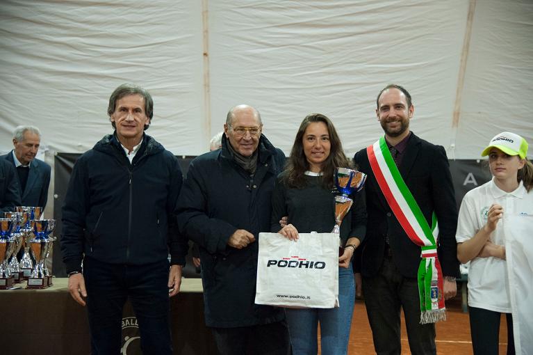 Open BNL Match Ball Firenze: premiazione Anastasia Piangerelli