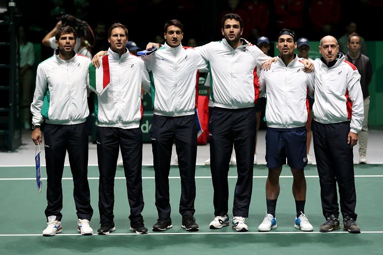 squadra Coppa davis Italia Italy Davis Cup