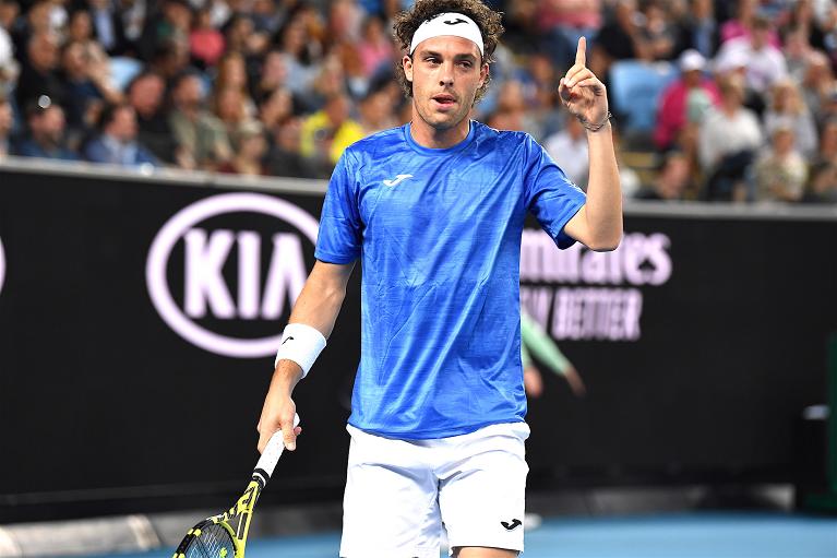 Marco Cecchinato (foto Dell'Olivo)