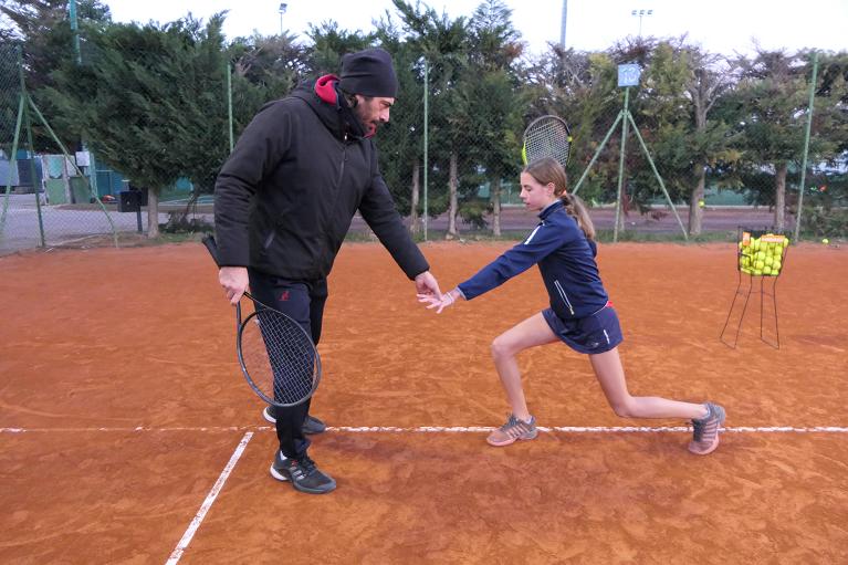 Vittoria Paganetti e il maestro Gorgoglione