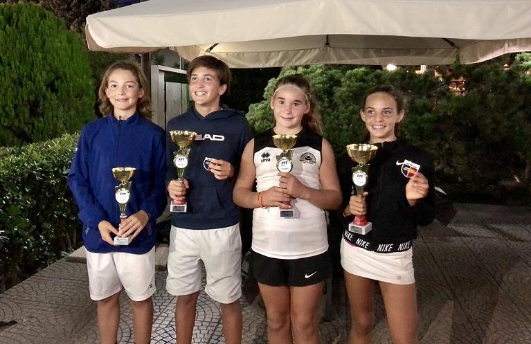 Vincitori e finalisti Under 12 al Nomentano