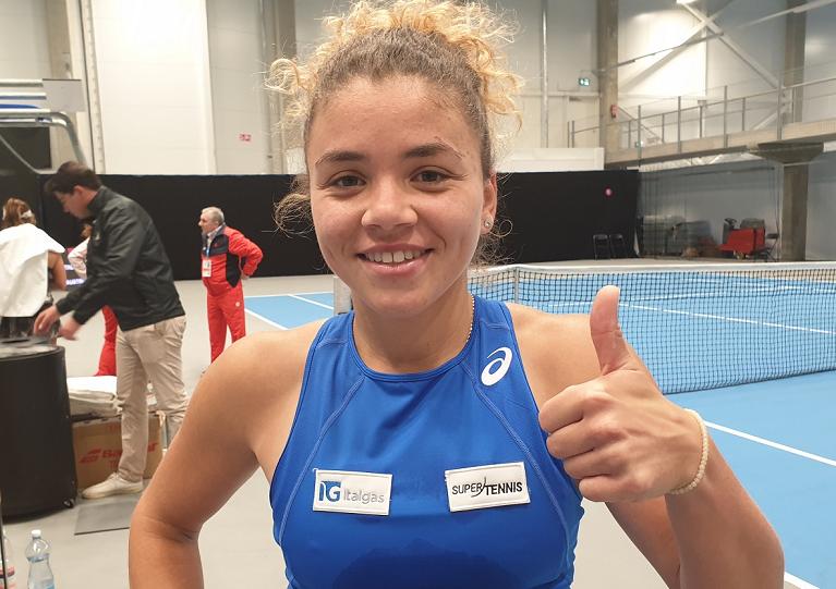 Jasmine Paolini in Fed Cup a Tallin