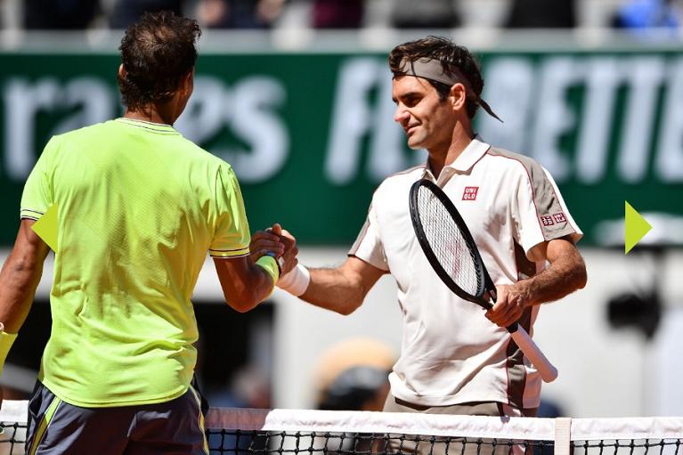 Roger Federer e Rafa Nadal