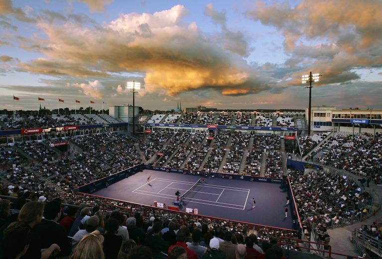 Il campo centrale di Montreal per la Rogers Cup