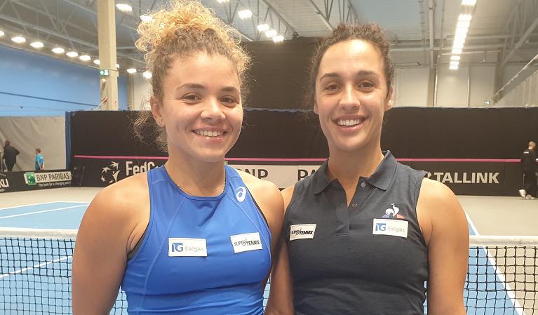 Jasmine Paolini e Martina Trevisan in Fed Cup a Tallinn