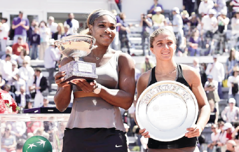 Sara Errani finalista a Roma nel 2014